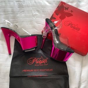 Pleaser Pink Platform Shoes